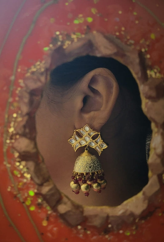 Mydha Jhumka red