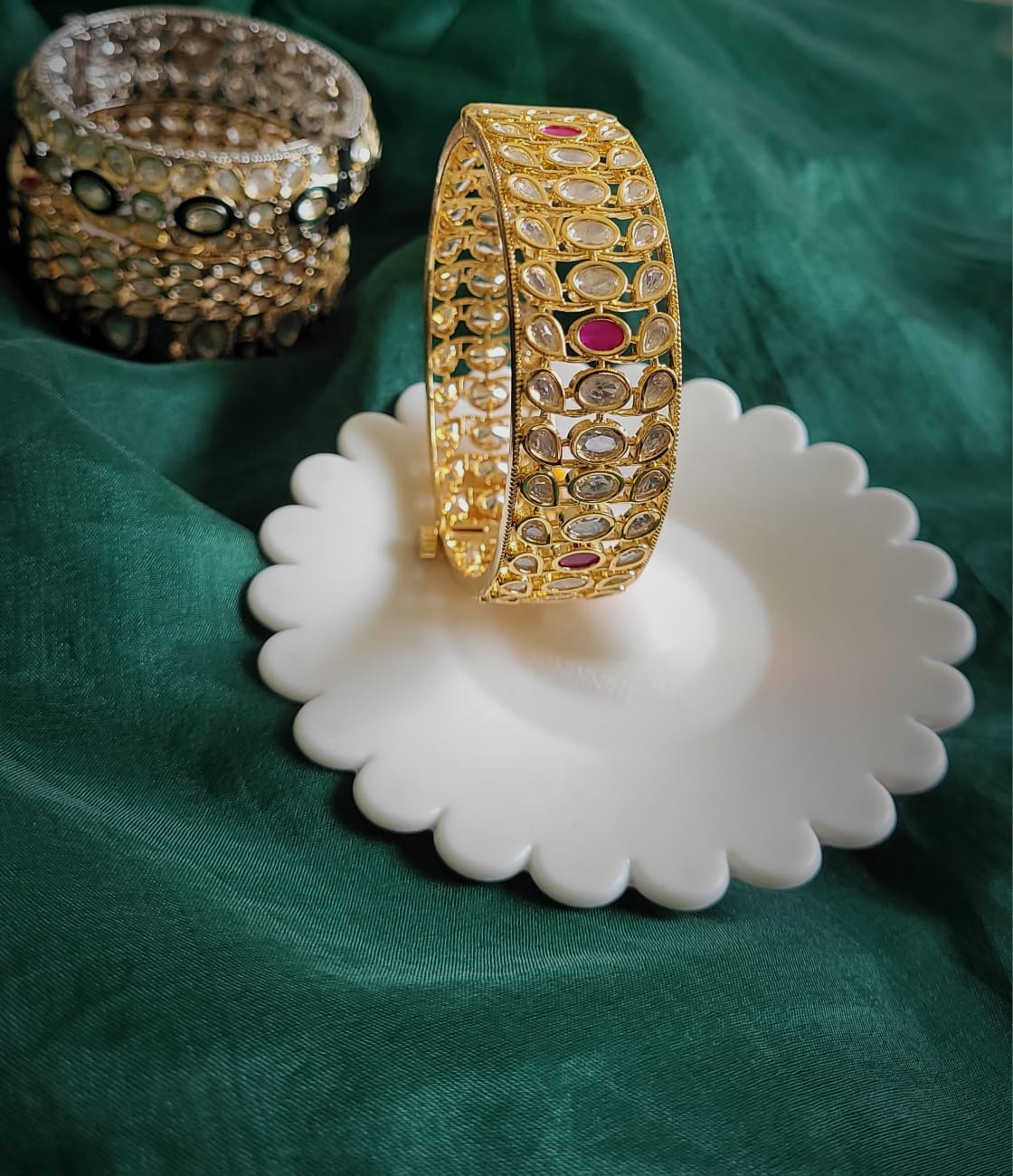 Polki Bangles