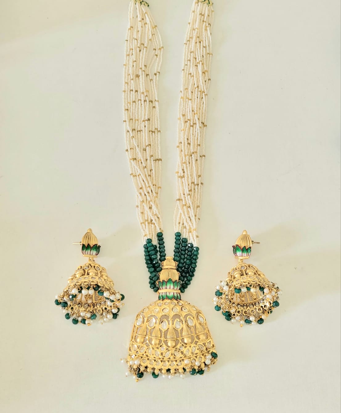Dome Necklace Set