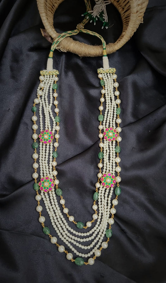 Pearl Jadau Necklace