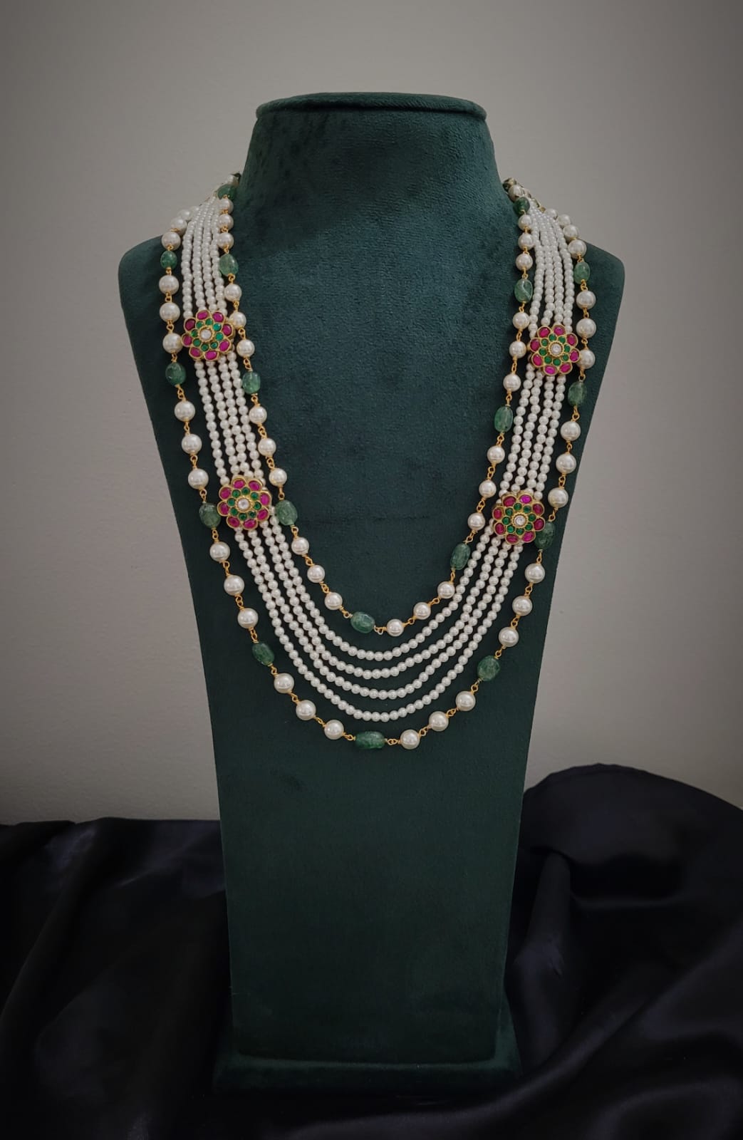 Pearl Jadau Necklace