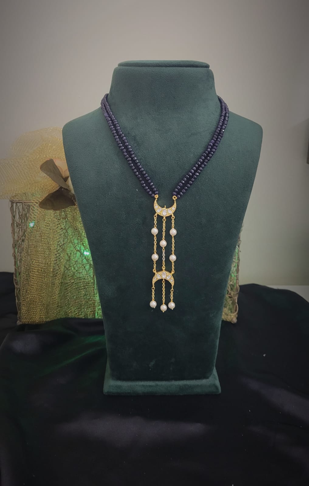 Cresent Pendant Chain