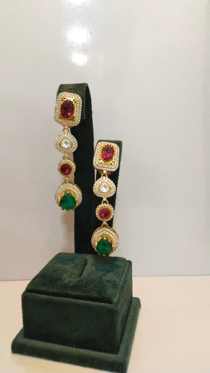 Emerald Necklace Set