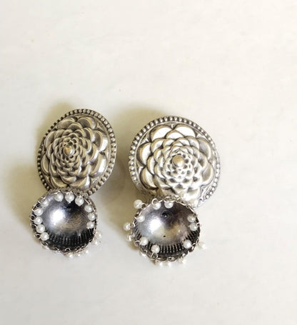 Oxidised Jhumka