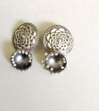 Oxidised Jhumka