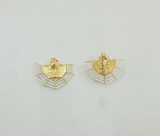 Bird stud earrings