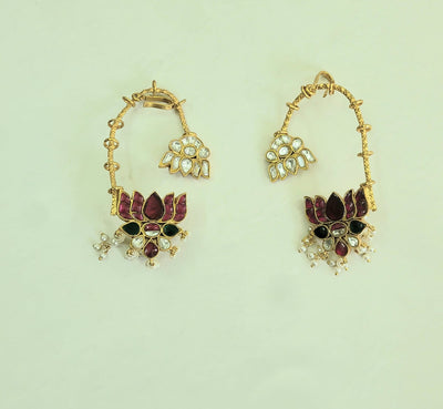 Lotus Ear Cuffs