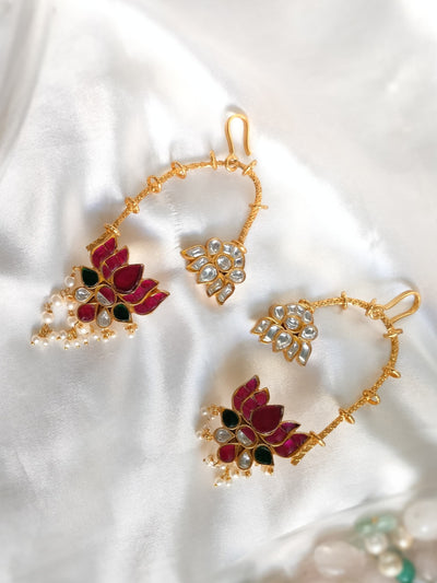 Lotus Ear Cuffs