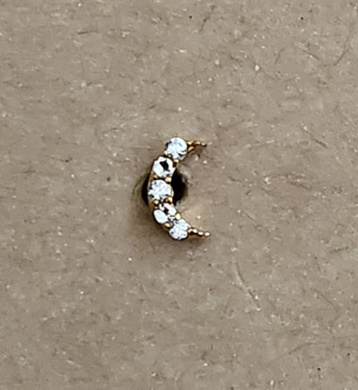 Moon Gold Nosepins
