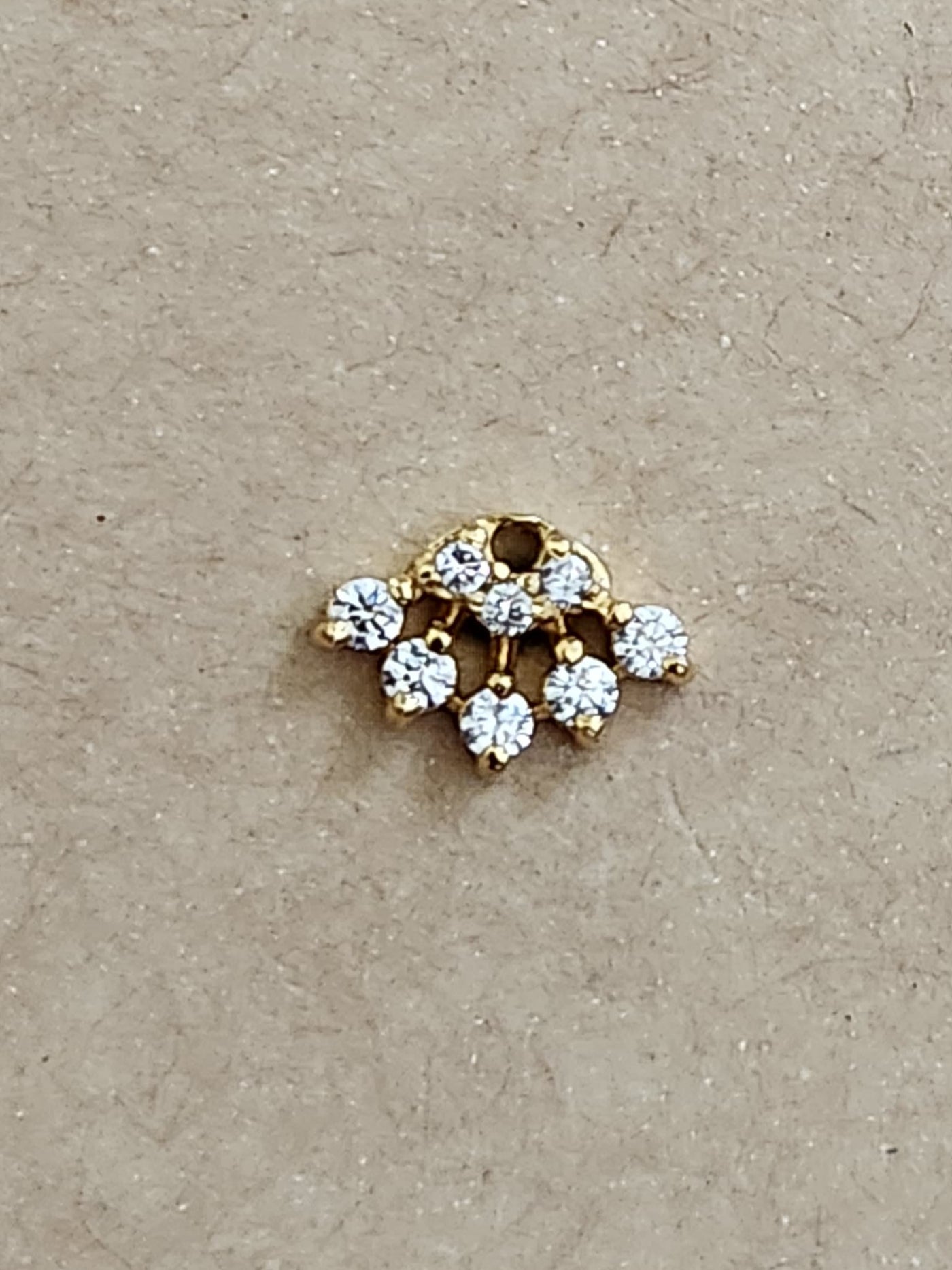 Malvika Gold Nosepins