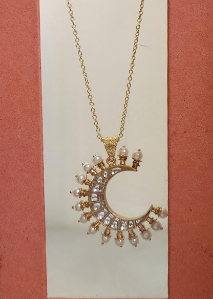 Crescent Pendant Chain