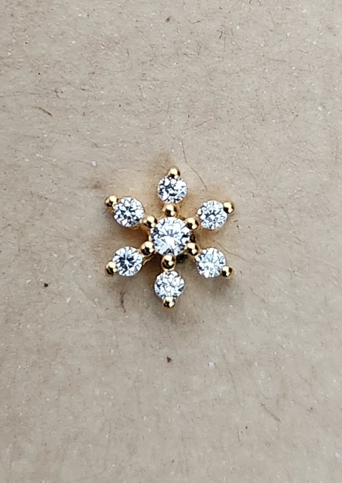Kresha Gold Nosepins