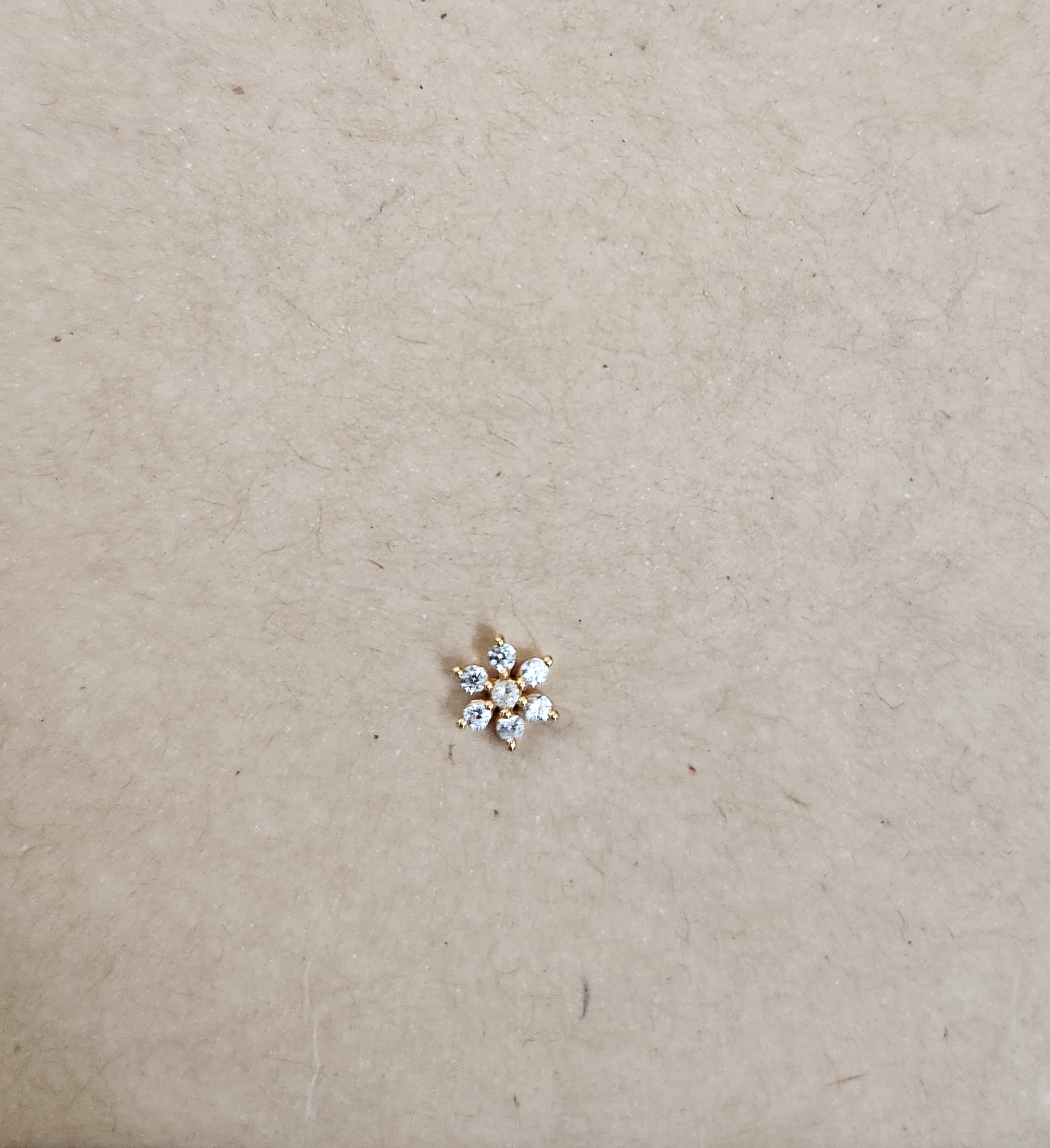 Indu 925 Silver Nose Pin for Women