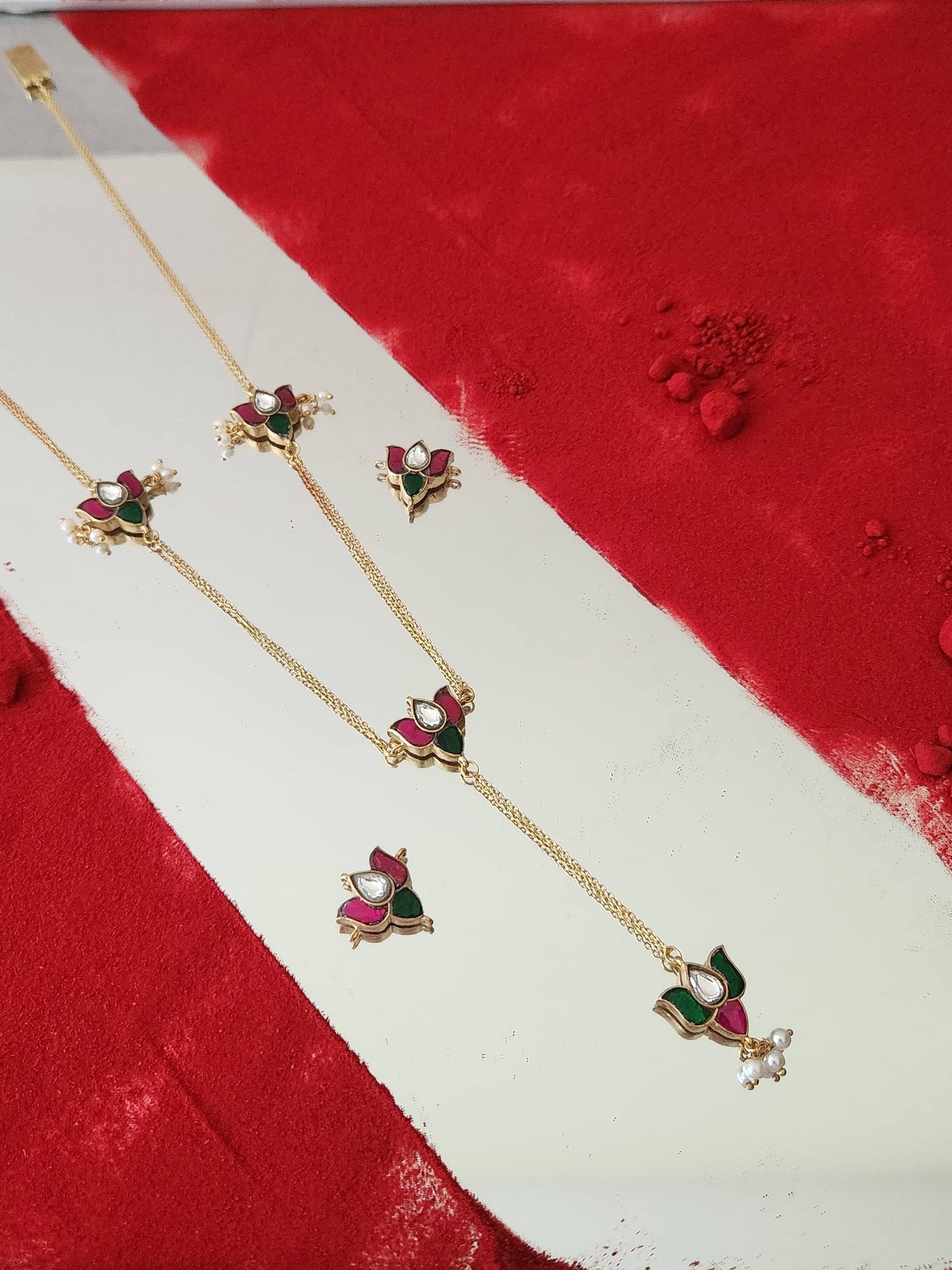 Lotus Pendant Chain