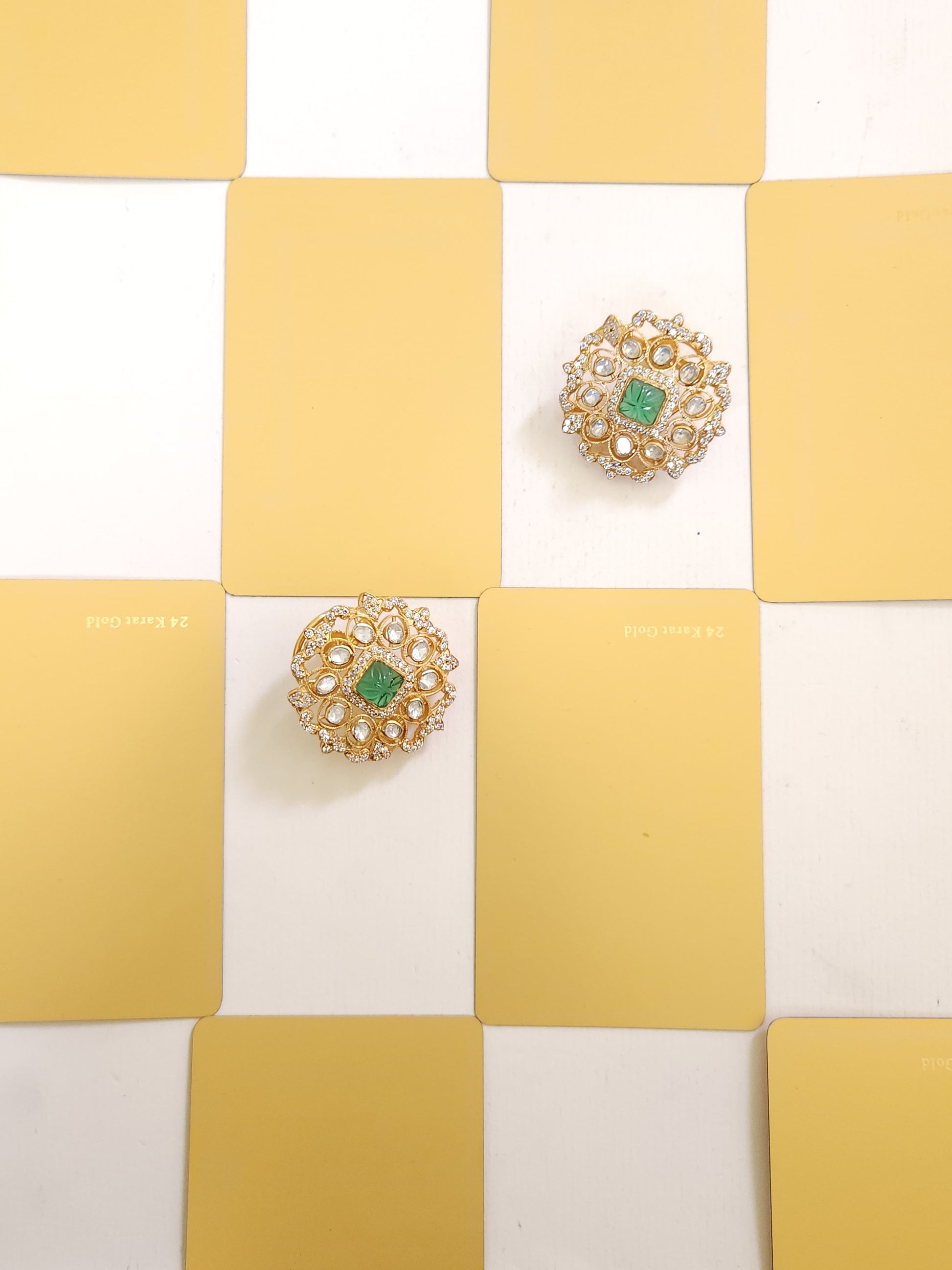 Aadith Polki Earring Studs