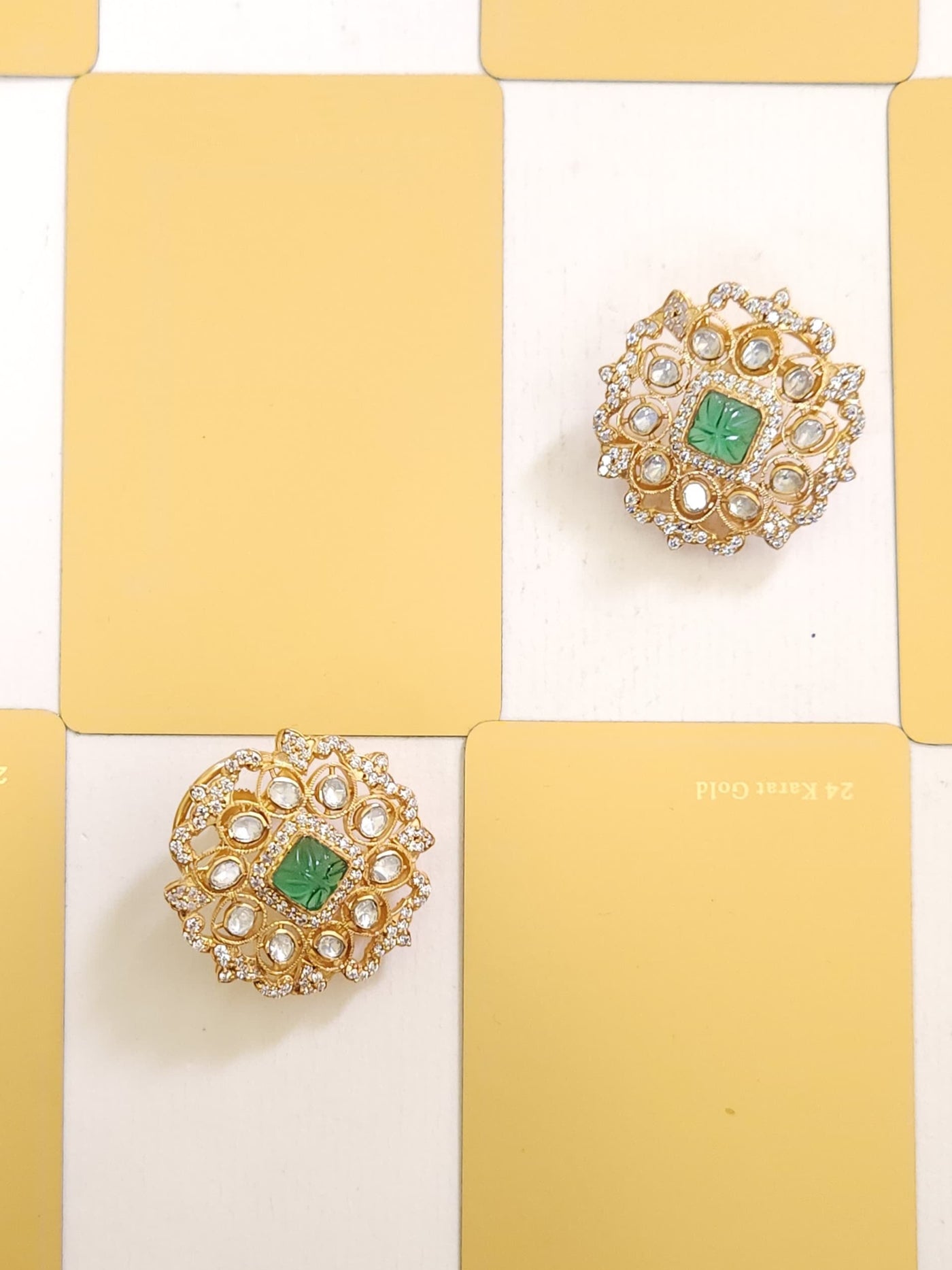 Aadith Polki Earring Studs