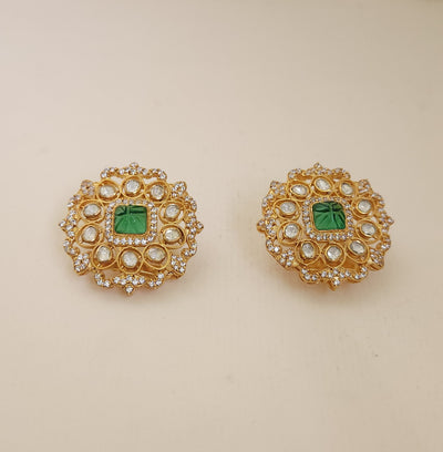 Aadith Polki Earring Studs