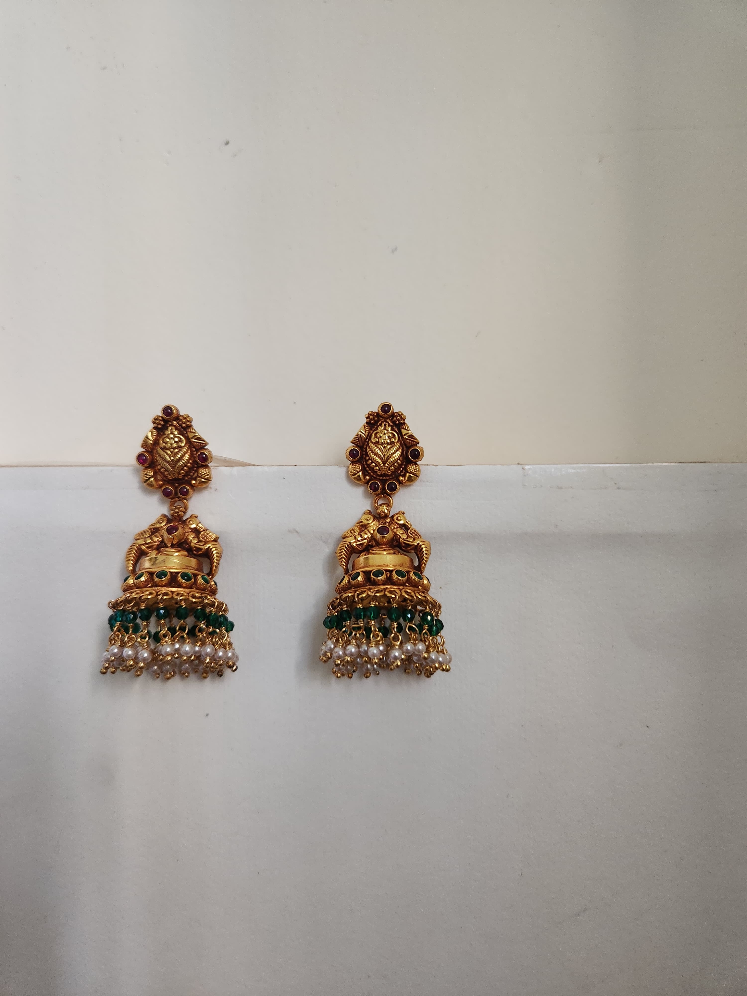 Esha Silver Earrings