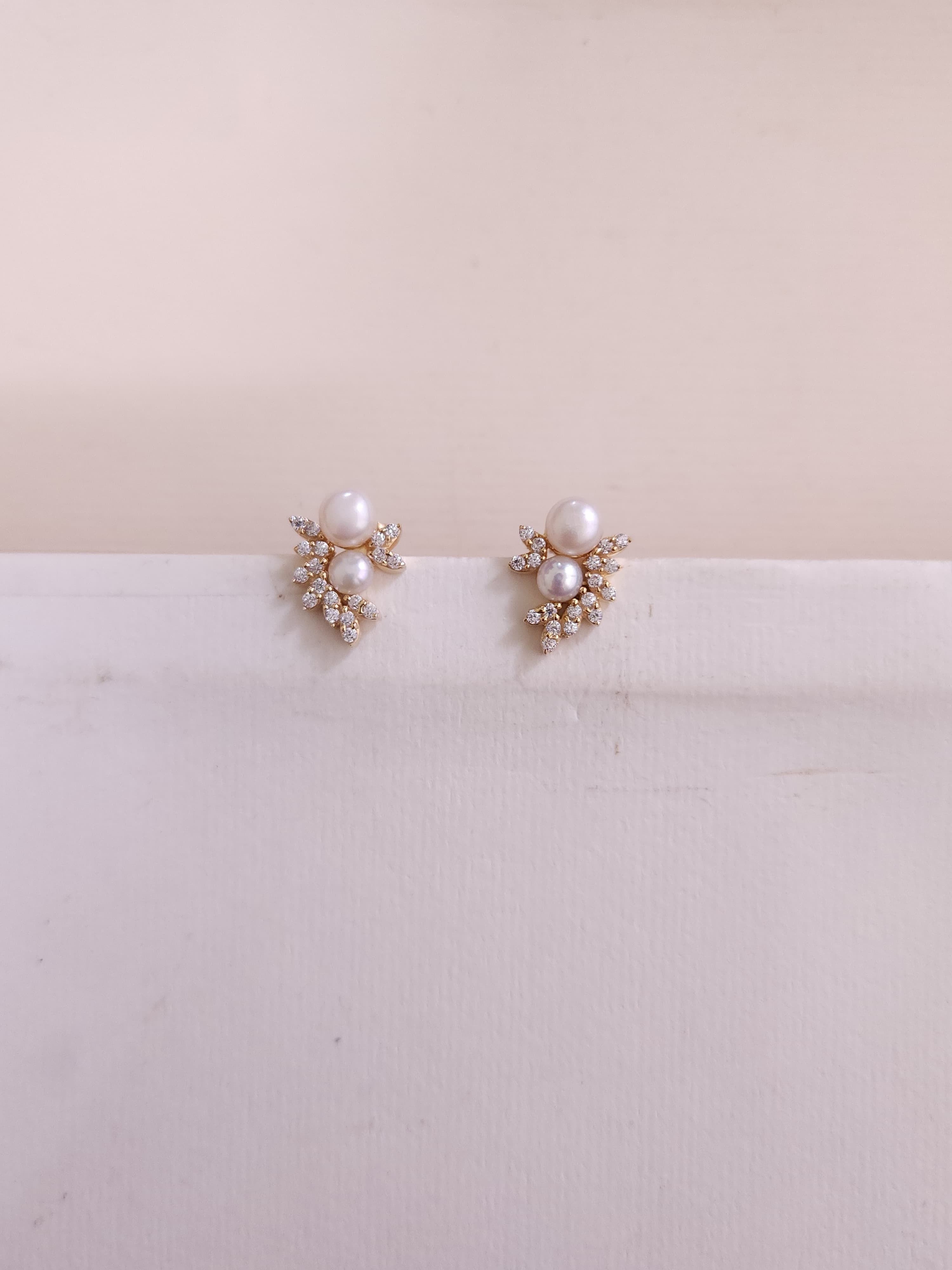 Karabi Silver Earrings