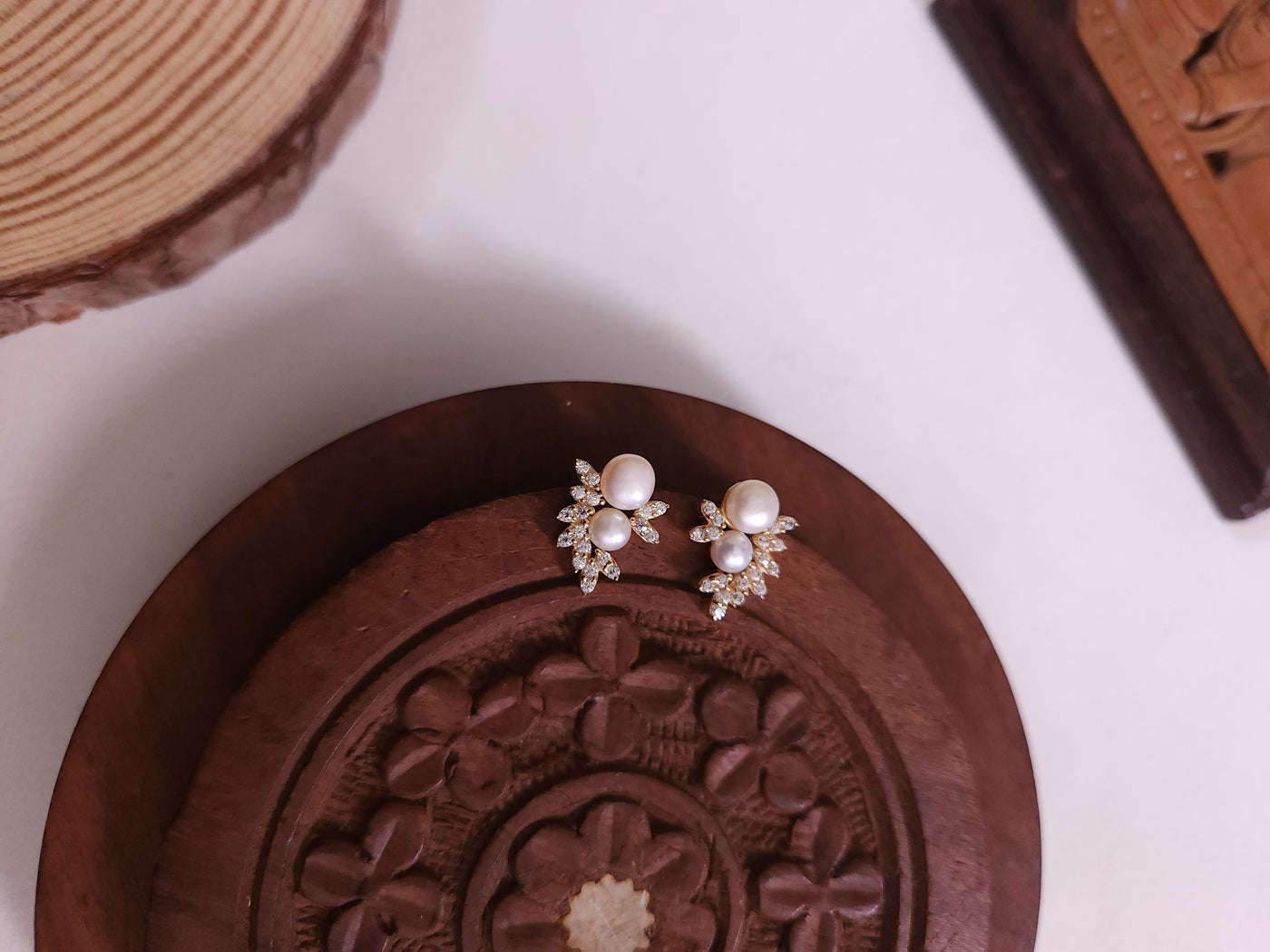 Karabi Silver Earrings