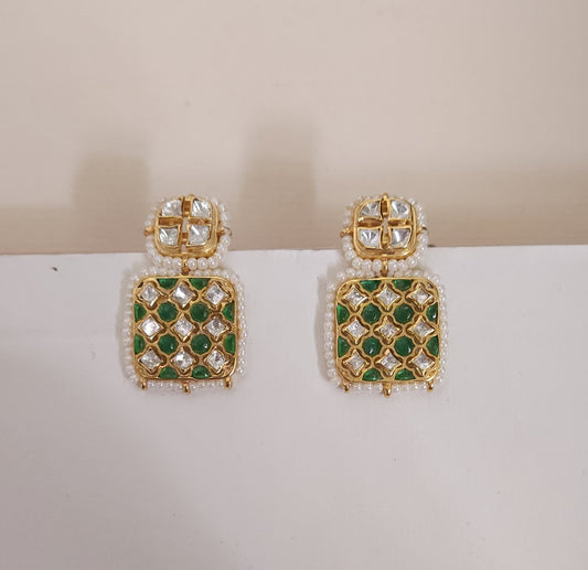 Pranavi Silver Earrings