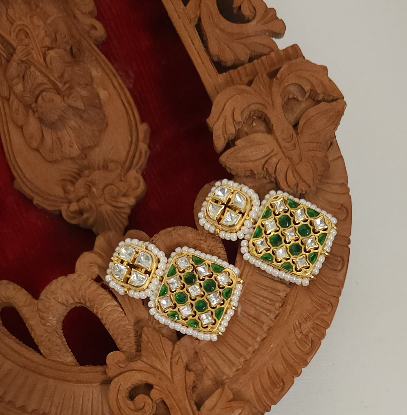 Pranavi Silver Earrings