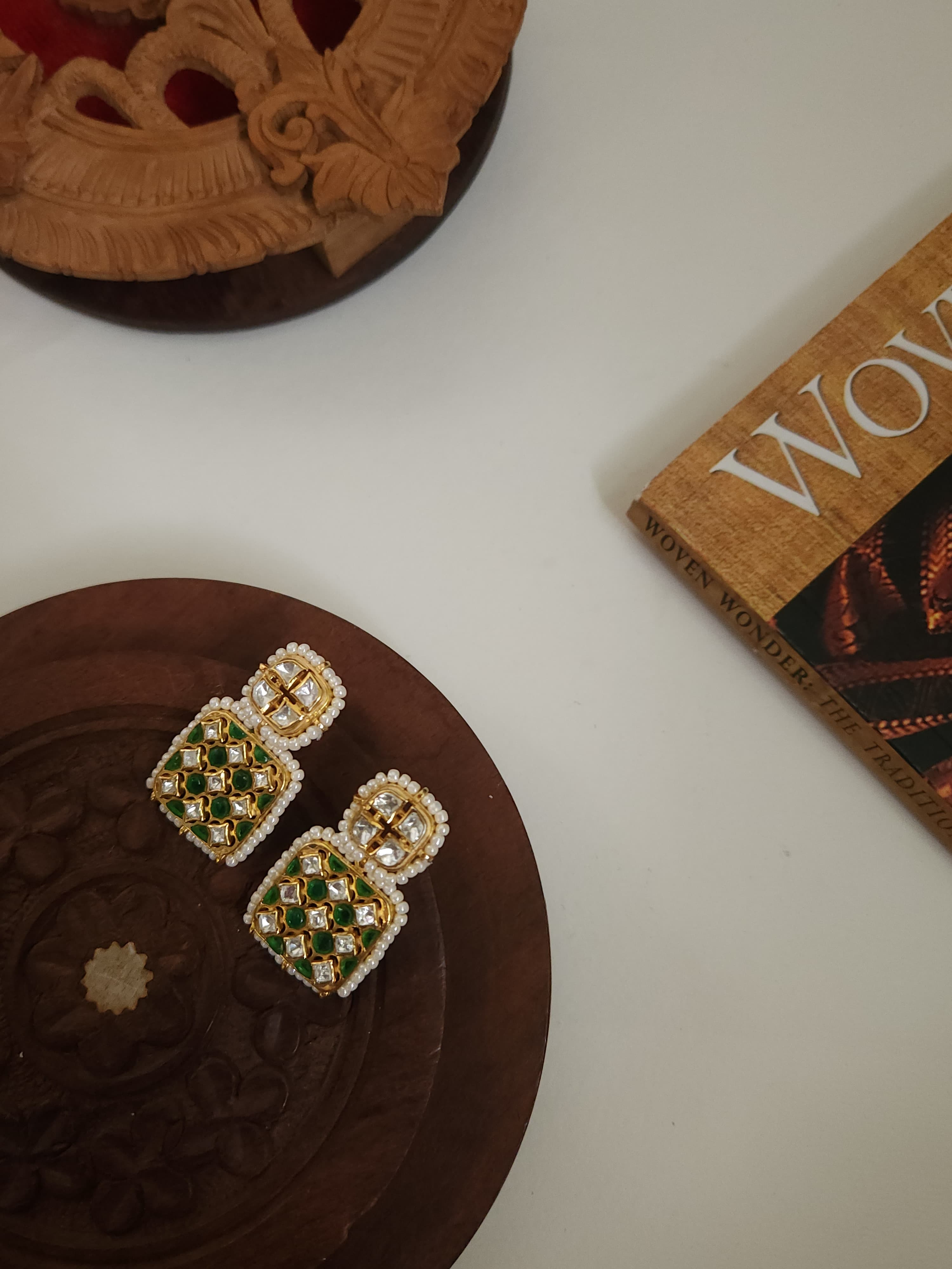 Pranavi Silver Earrings