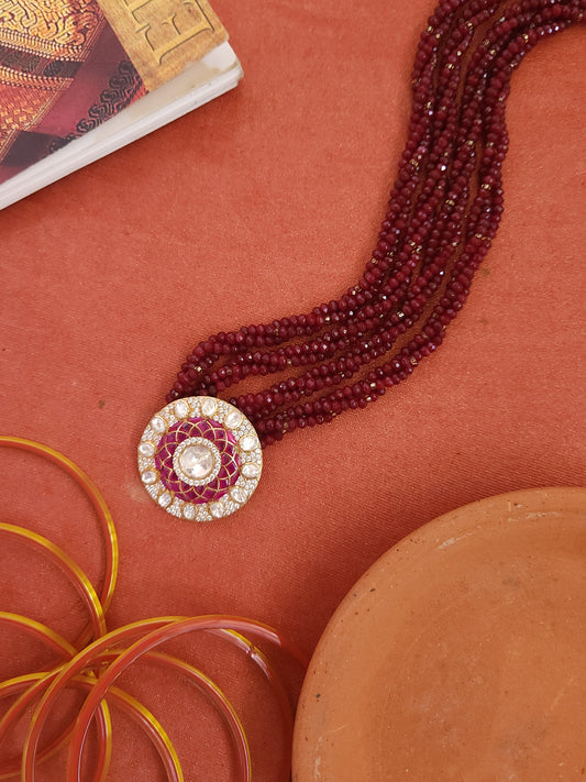 Polki Pendant Necklace