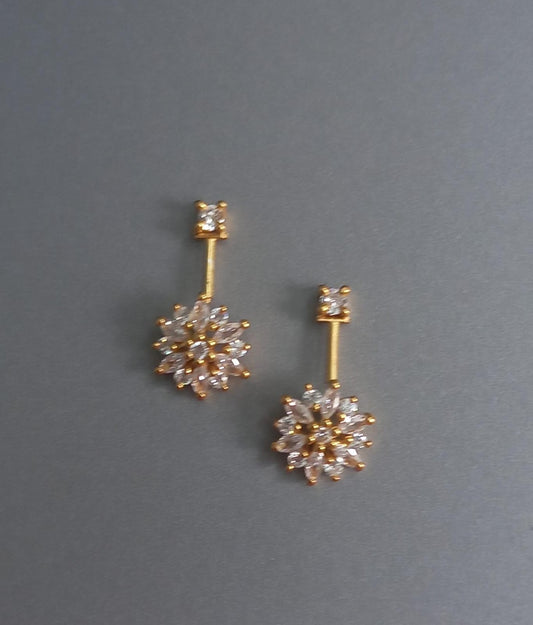 Sage Silver Bugadi Earrings