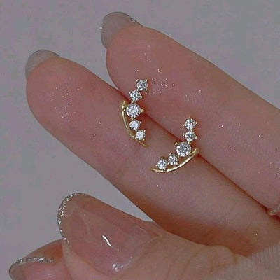 Meha Silver Earrings
