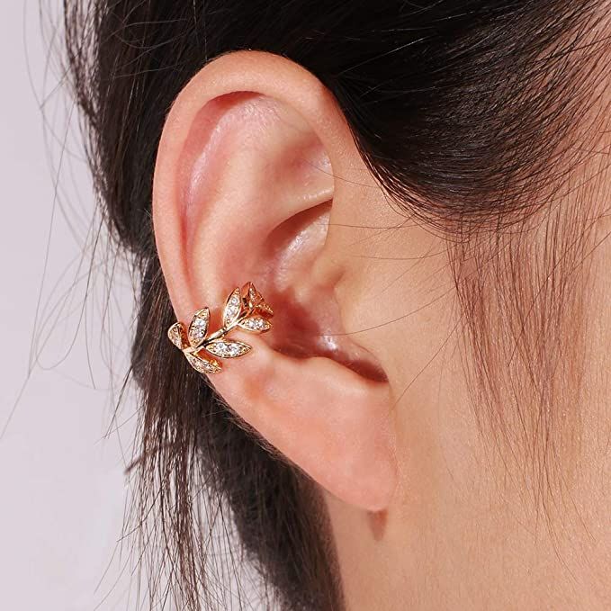 Lira Silver Earcuffs