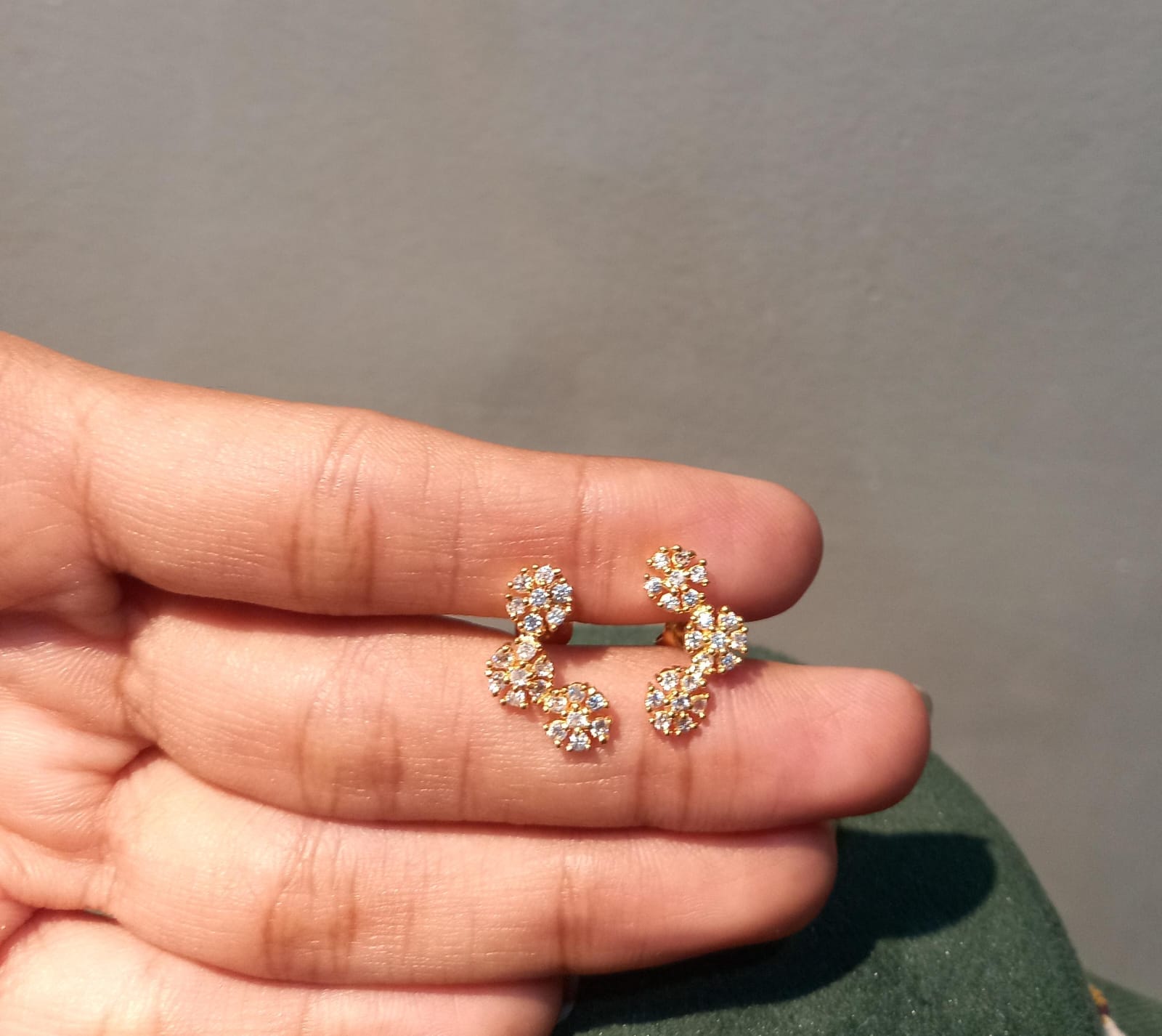 Vaani Silver Earrings