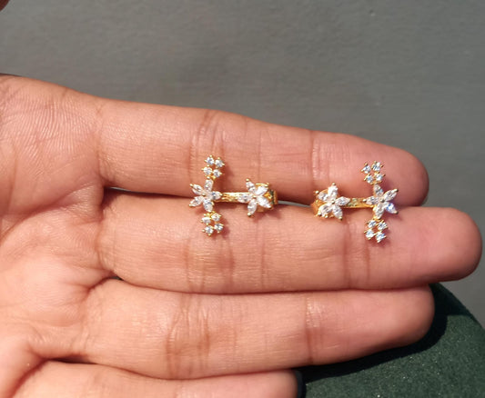 Sitara Silver Earrings