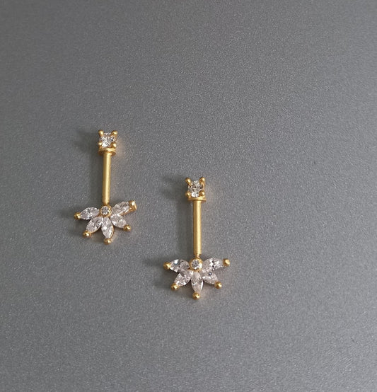 Pavi Silver Bugadi Earrings