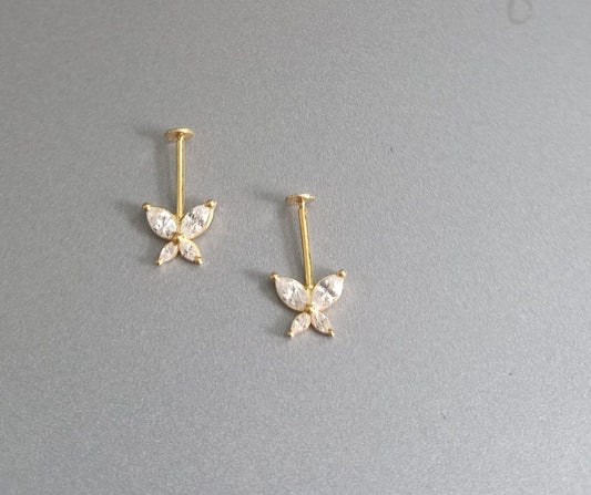 Triti Silver Bugadi Earrings