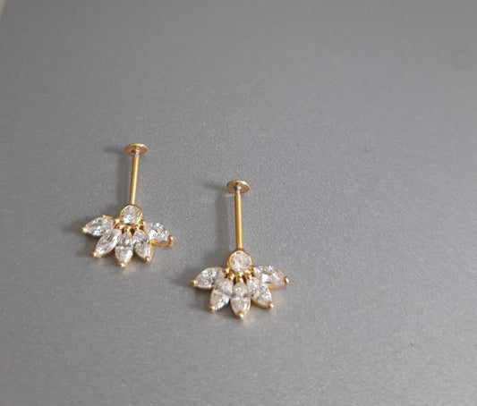 Ziya Silver Bugadi Earrings