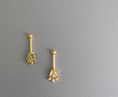 Swap Silver Bugadi Earrings