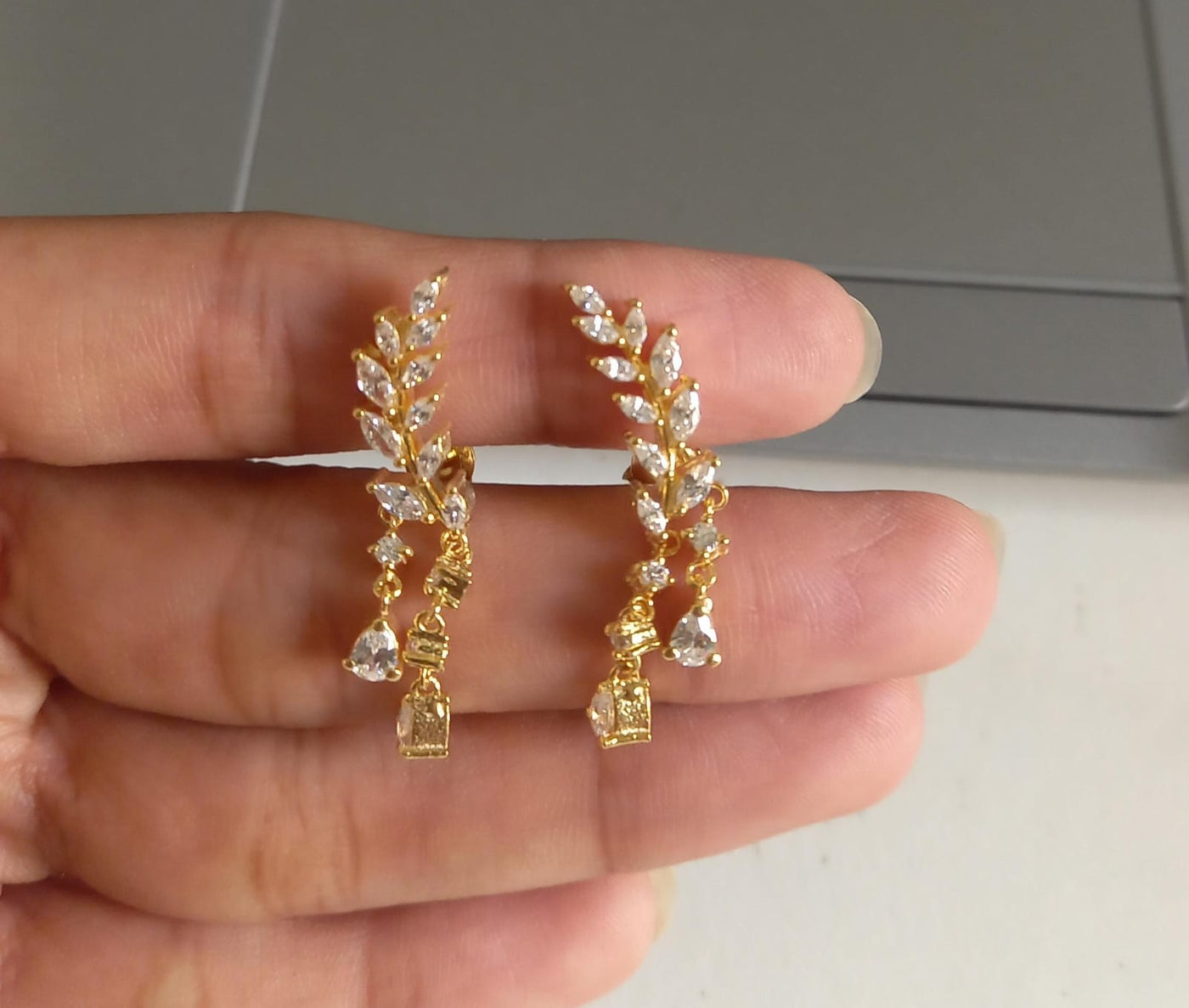 Ash Silver Earrings