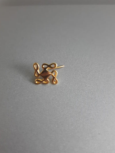 Satvik Silver Nosepins