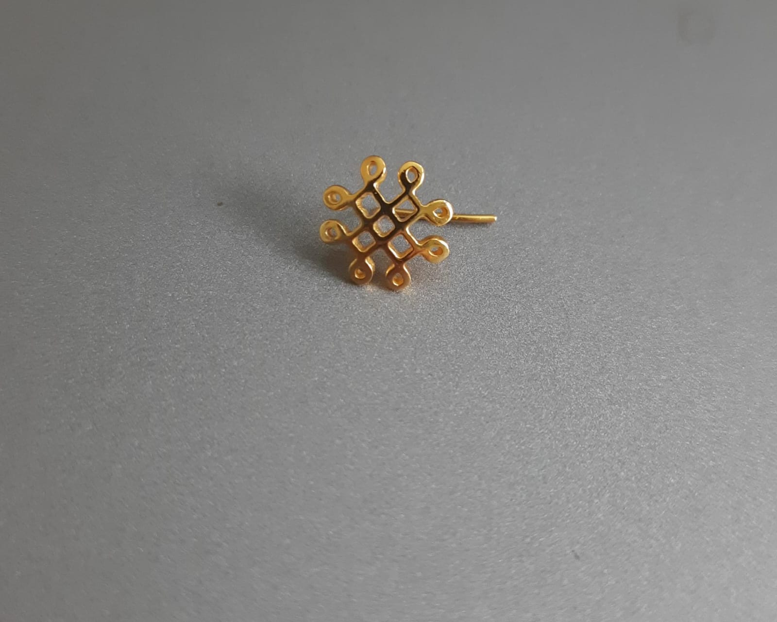 Jaal 925 Silver Nose Pin for Women