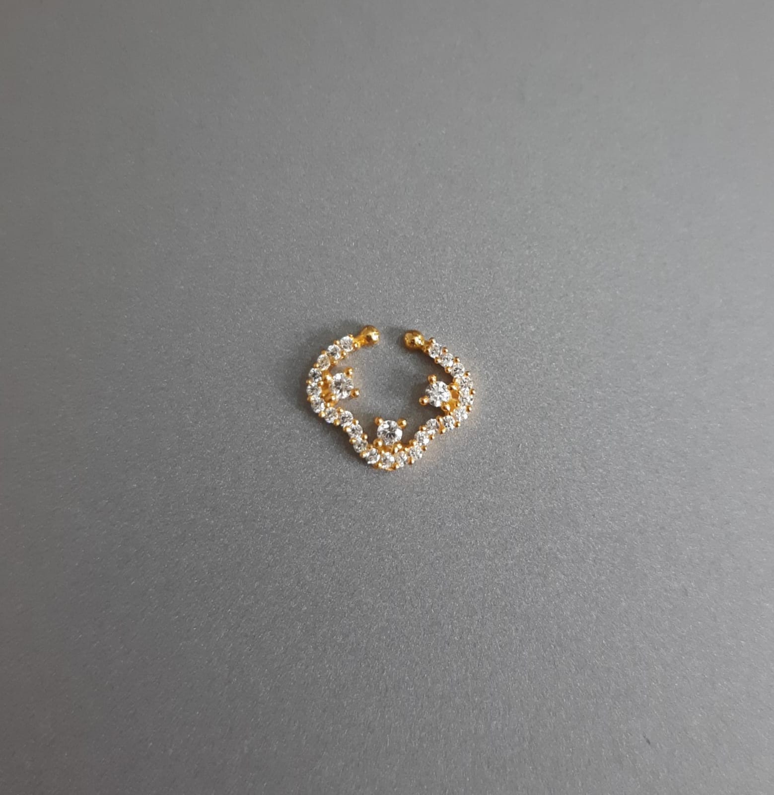 Silver 925 Septum Nose Pin 16
