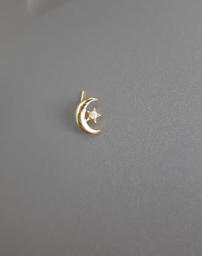 Tara Silver Nosepins