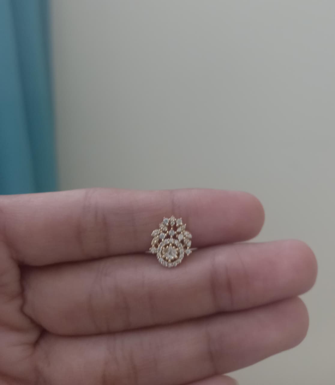 Zari 925 Silver Nose Pin for Women