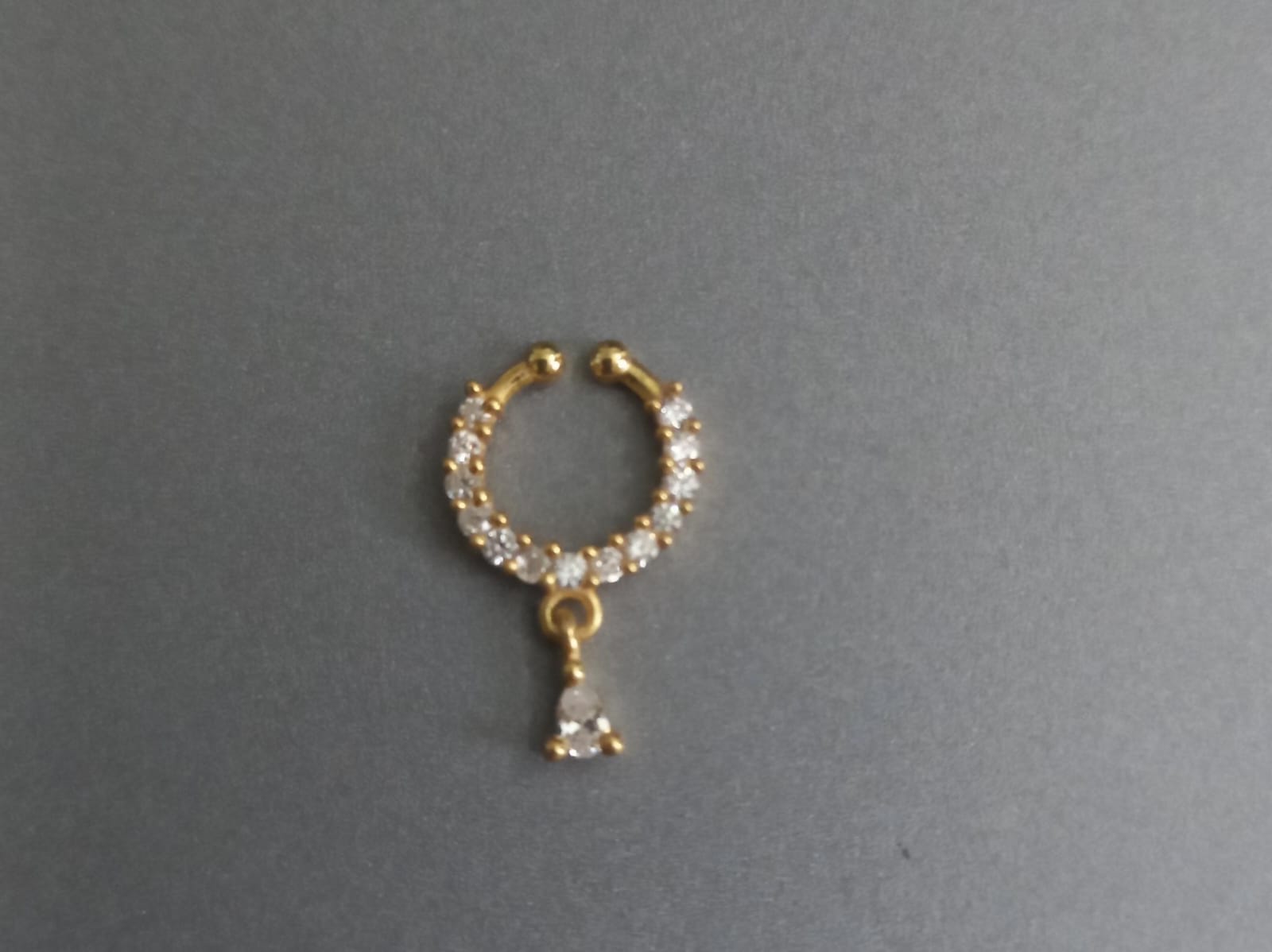 Silver 925 Septum Nose Pin 34