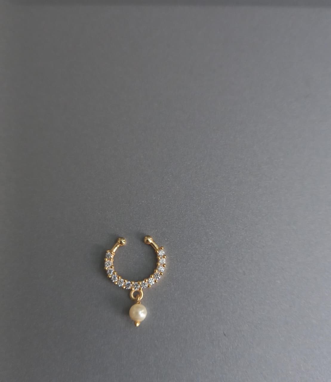 Silver 925 Septum Nose Pin 36
