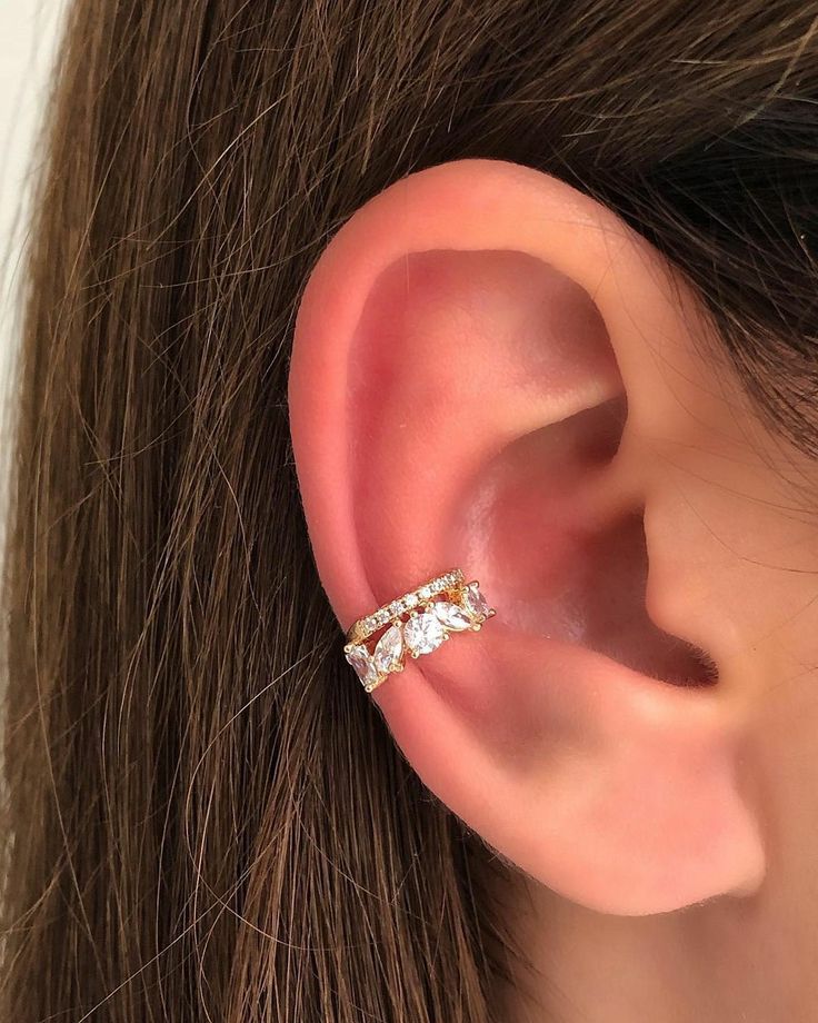 Spark Silver Earcuffs