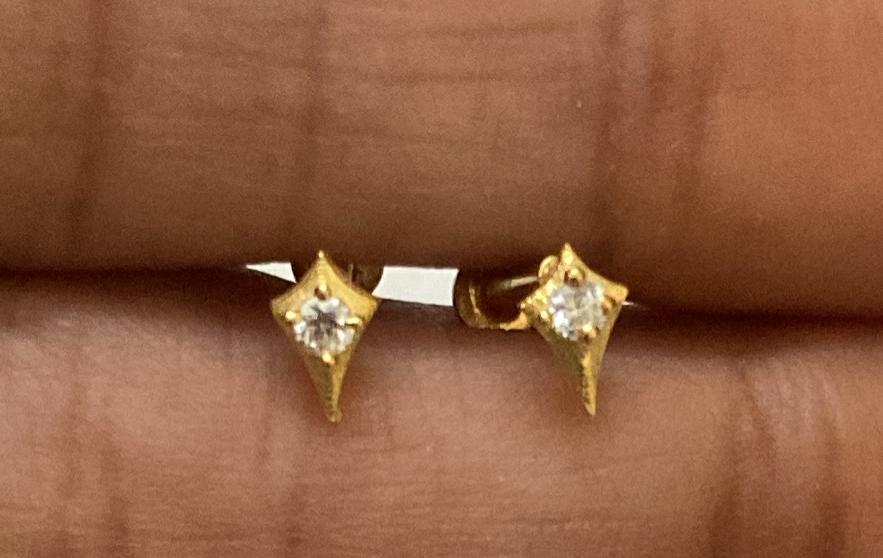 Nira 925 Silver Studs