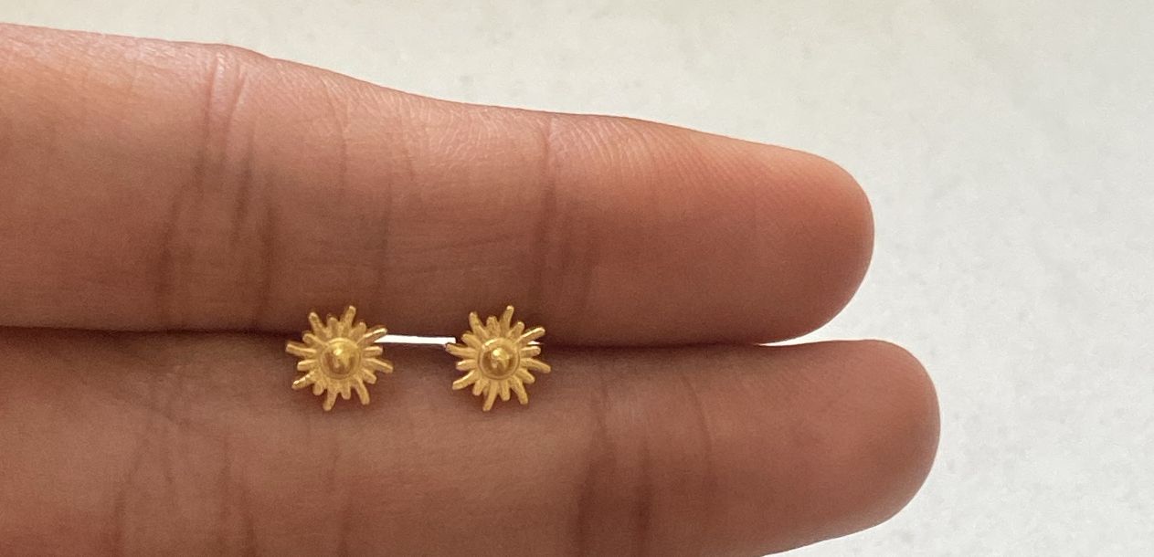 Sunshine 925 Silver Studs