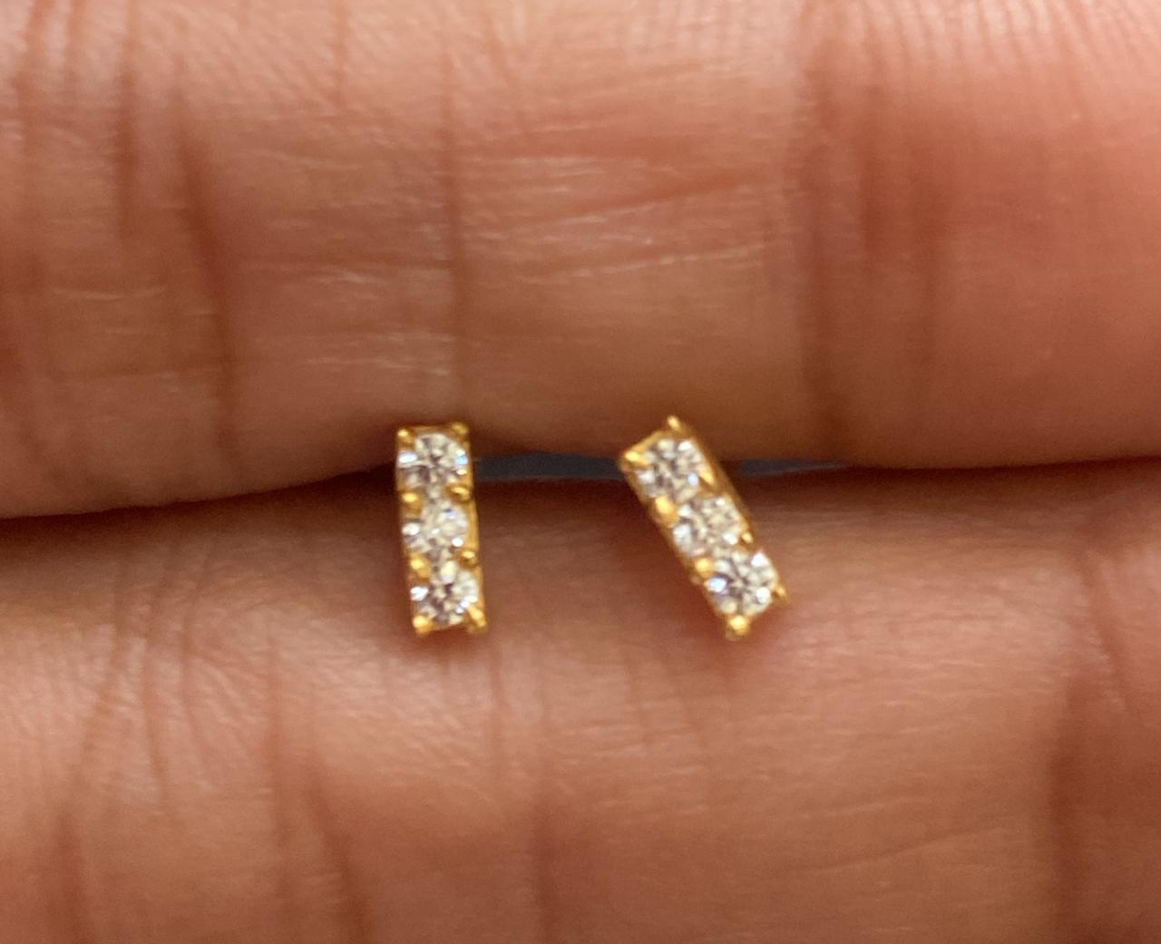 Drip 925 Silver Studs