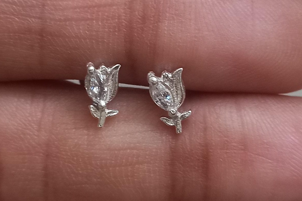 Lotusie 925 Silver Studs